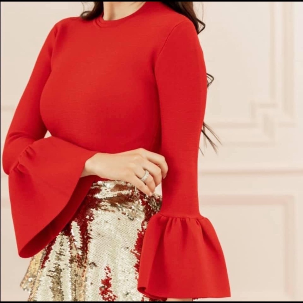 Rachel Parcell Bell Sleeves Sweater size XXS